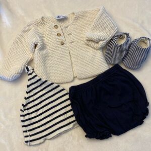 Petite Bateau 4 piece set
